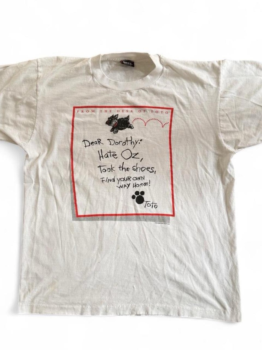 Vintage The Wizard of Oz Toto Shirt